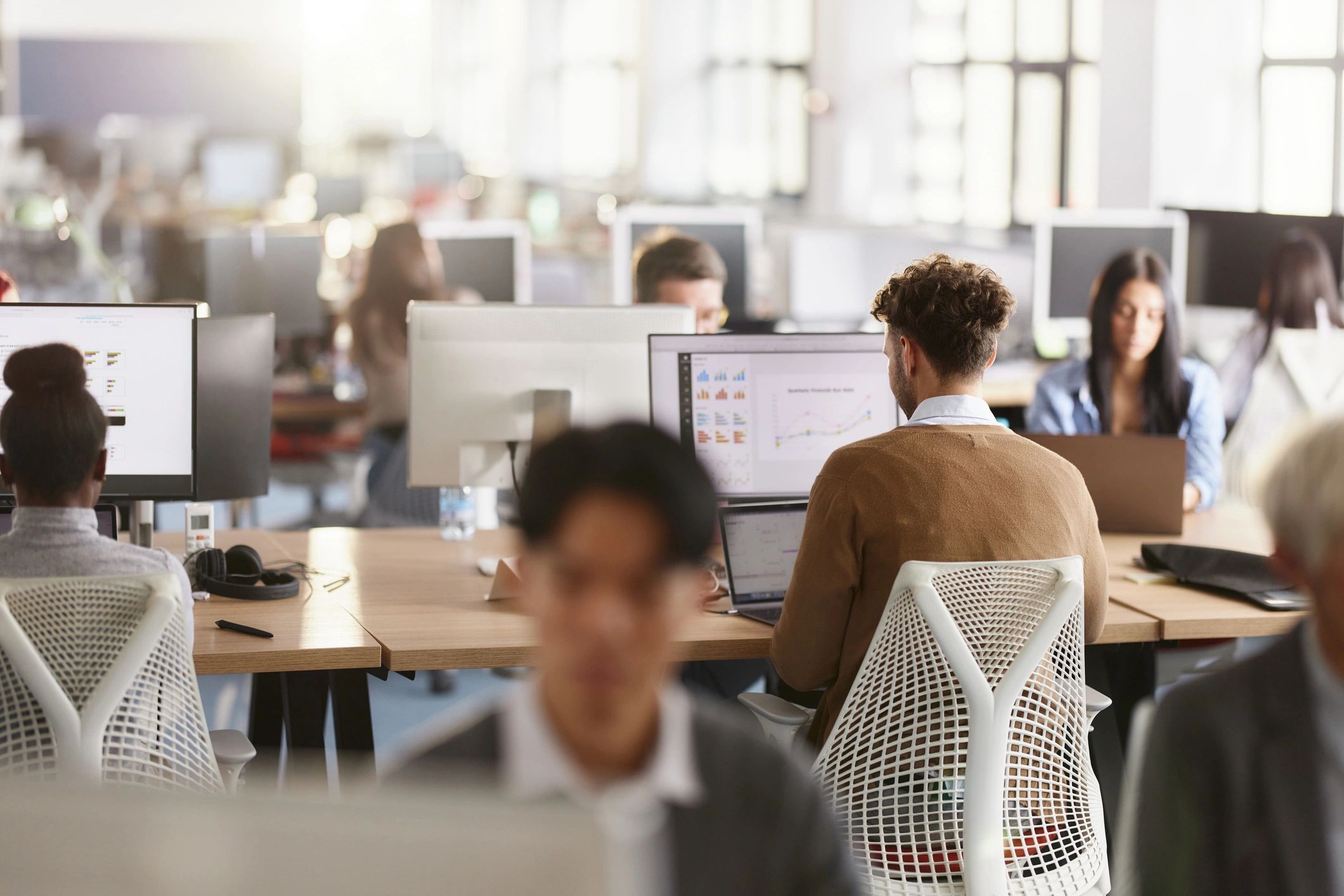 Professional in an office setting