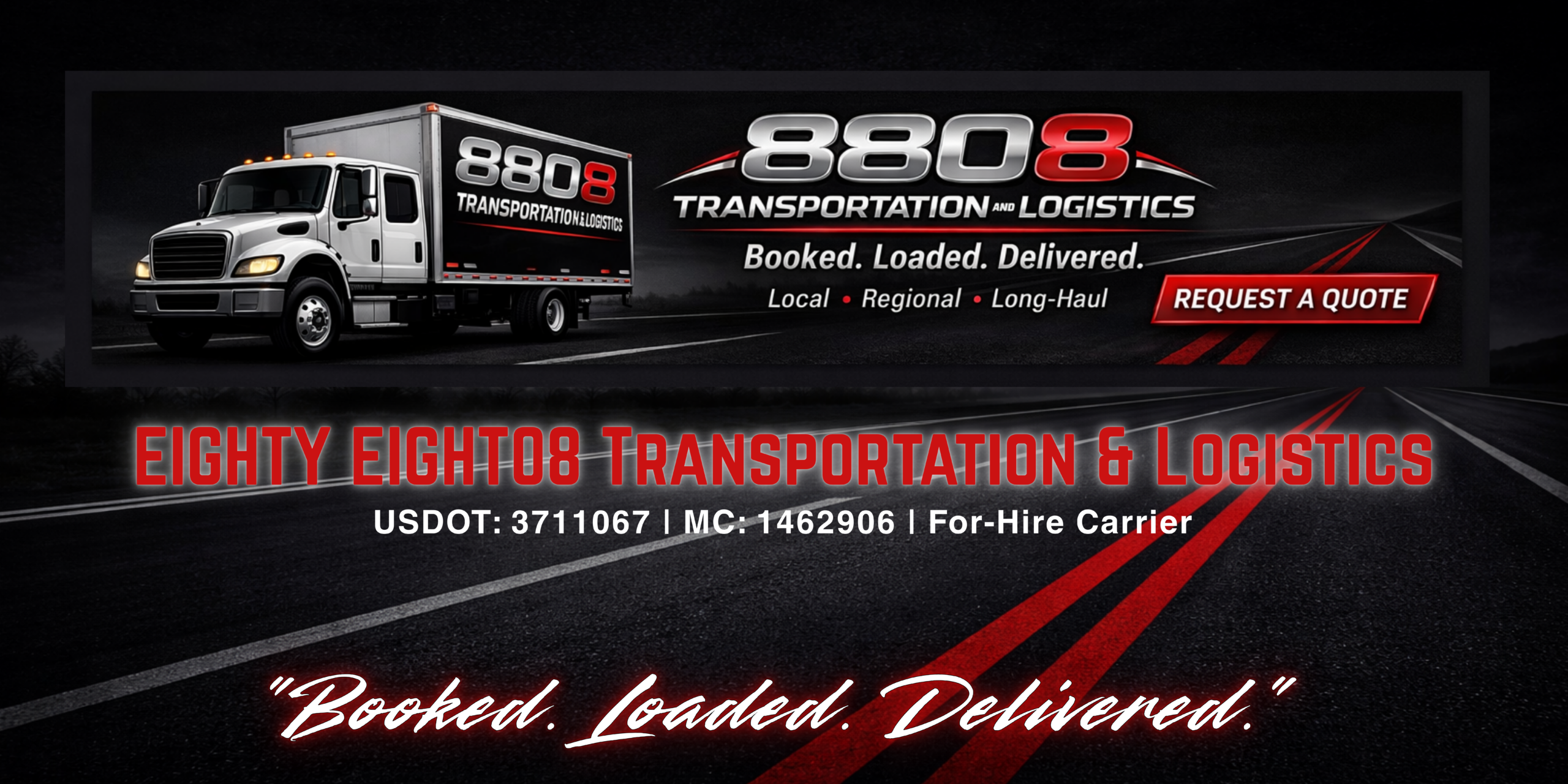 EightyEight08 Transportation and Logistics web banner
